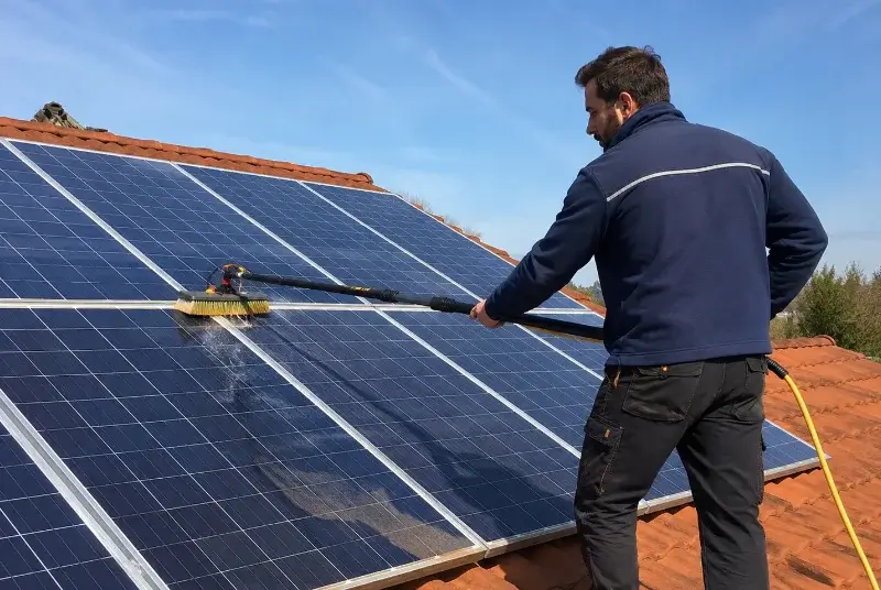 Nettoyage et entretien de panneaux solaires à Antigny