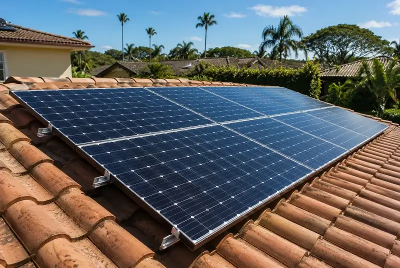 Installation de panneaux solaires à Antigny